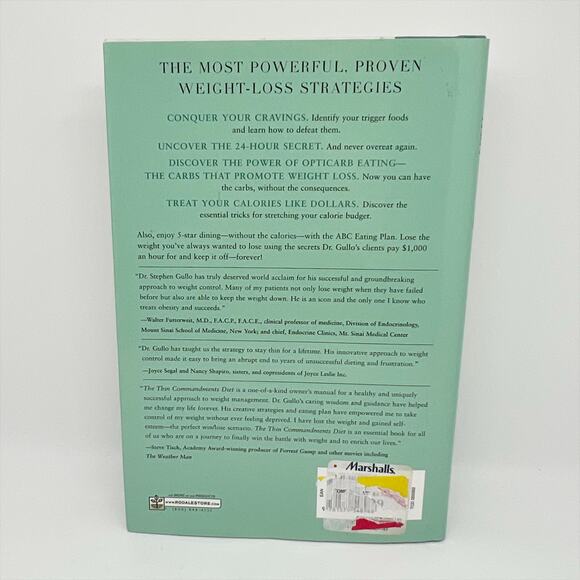 The Thin Commandments Diet Book by Stephen Gullo, Ph.D. - Picture 2 of 2